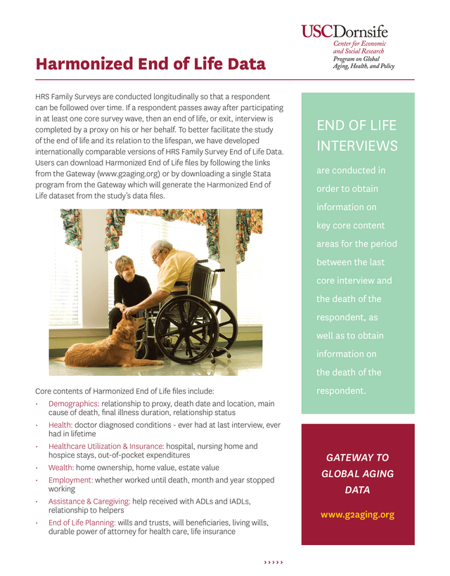 END OF LIFE Brochure